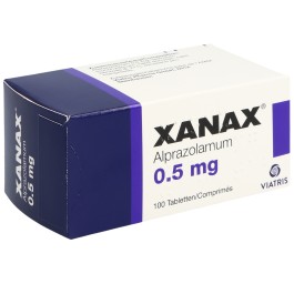 XANAX cpr 0.5 mg 100 pce