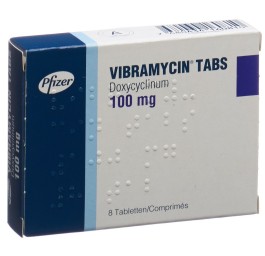 VIBRAMYCINE Tabs cpr 100 mg 8 pce