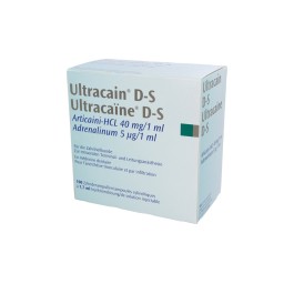ULTRACAÏNE D-S sol inj 100 amp 1.7 ml