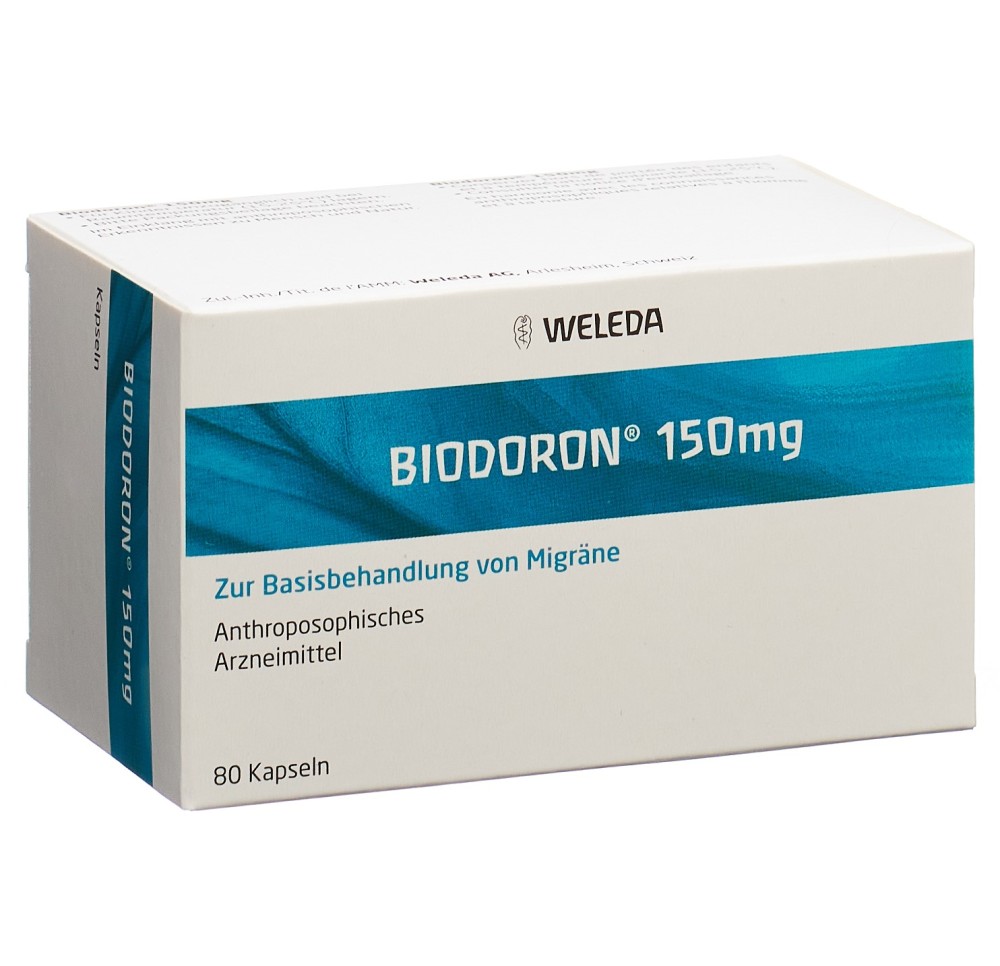 BIODORON caps 150 mg 80 pce BIODORON caps 150 mg 80 pce