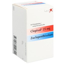 CLOPIXOL cpr pell 25 mg bte 50 pce