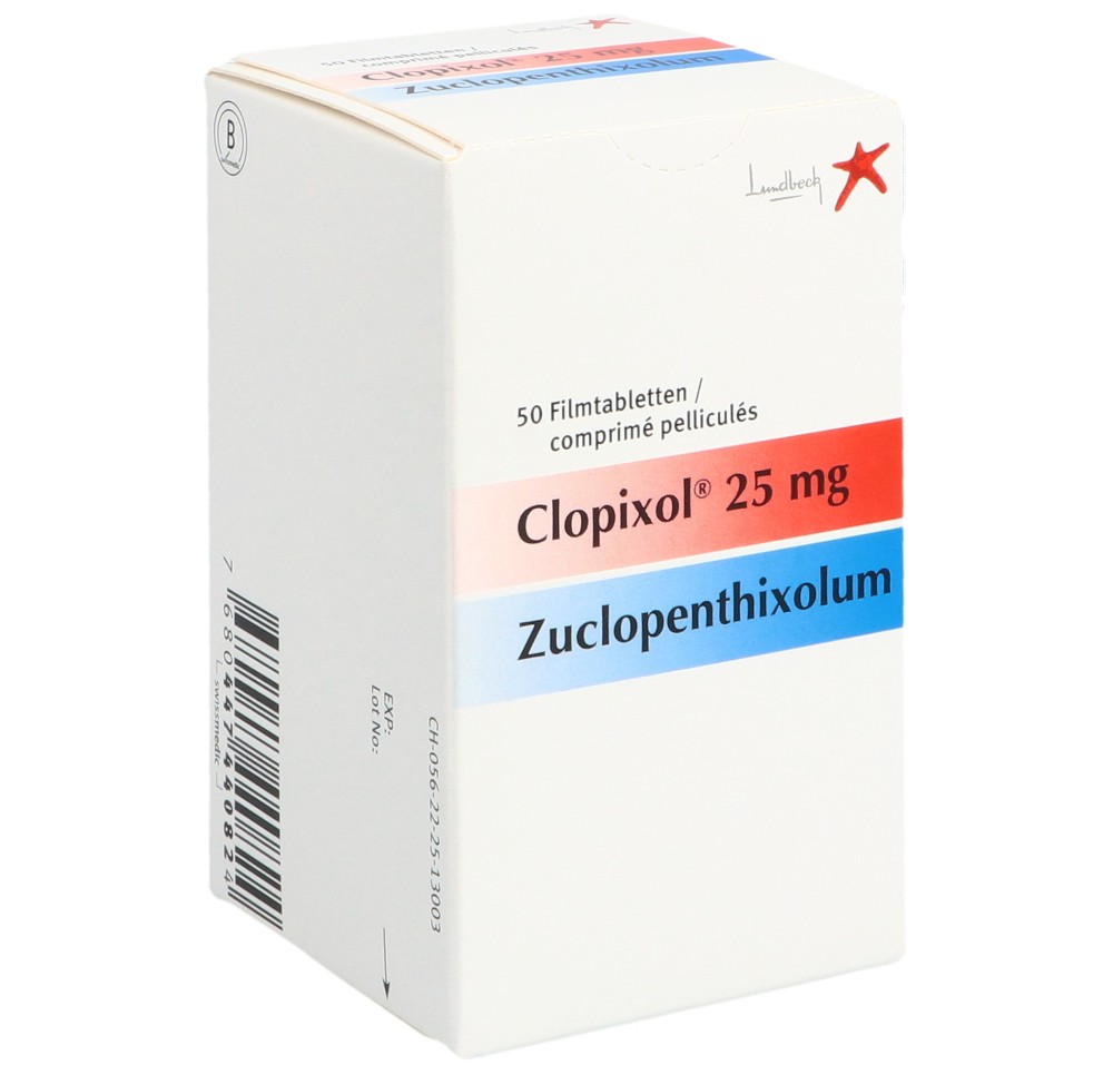 CLOPIXOL cpr pell 25 mg bte 50 pce CLOPIXOL cpr pell 25 mg bte 50 pce