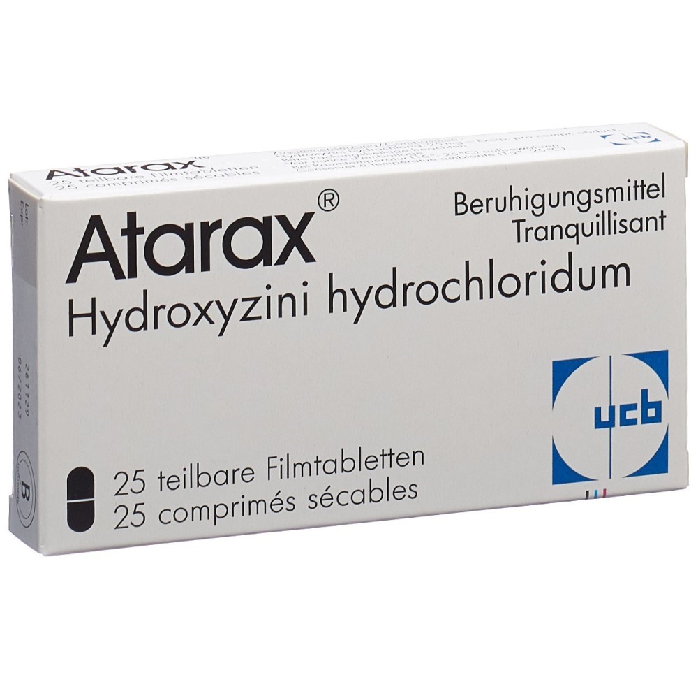 ATARAX cpr pell 25 mg 25 pce ATARAX cpr pell 25 mg 25 pce