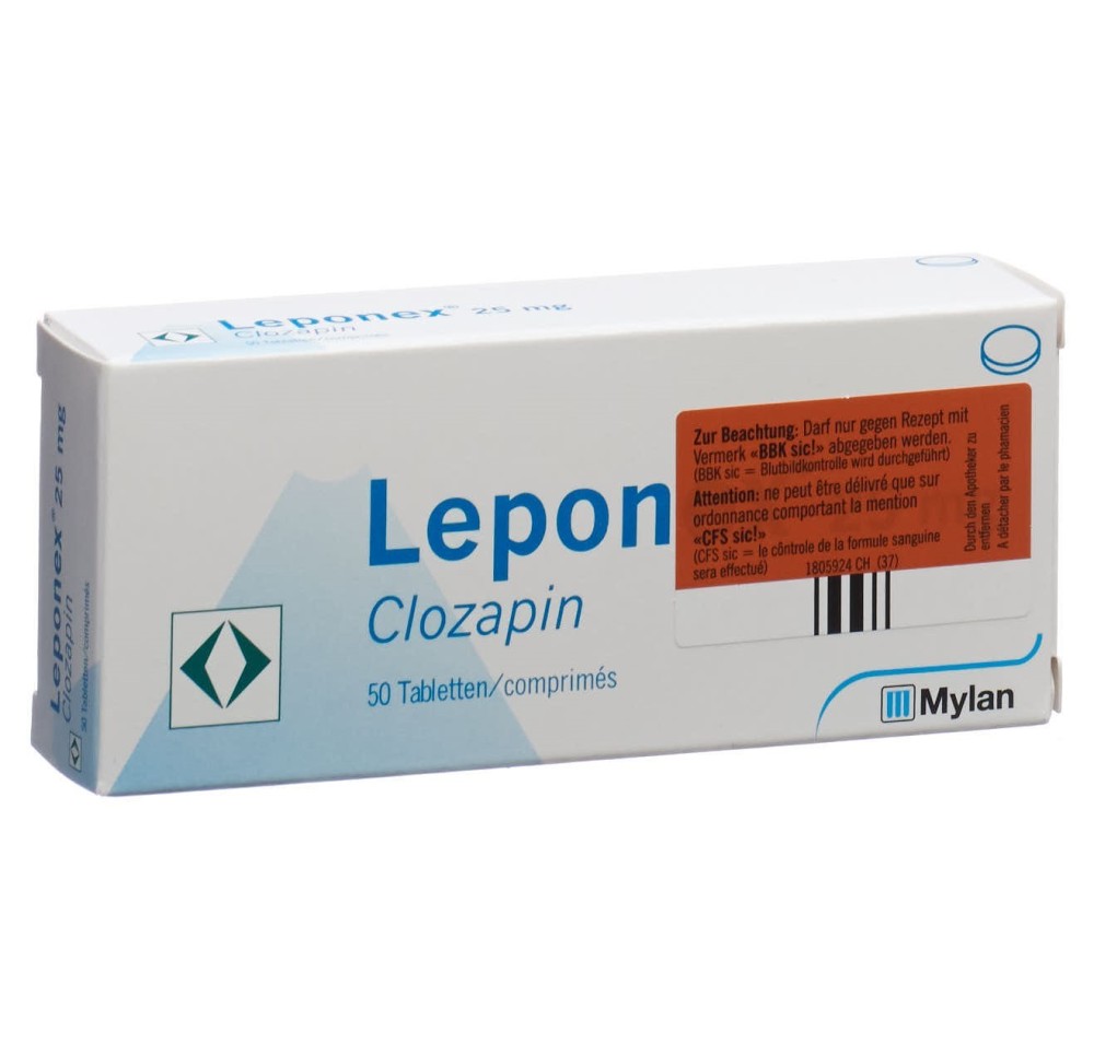 LEPONEX cpr 25 mg 50 pce LEPONEX cpr 25 mg 50 pce