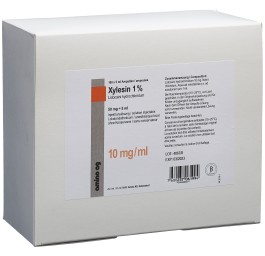 XYLESINE sol inj 50 mg/5ml 100 amp 5 ml