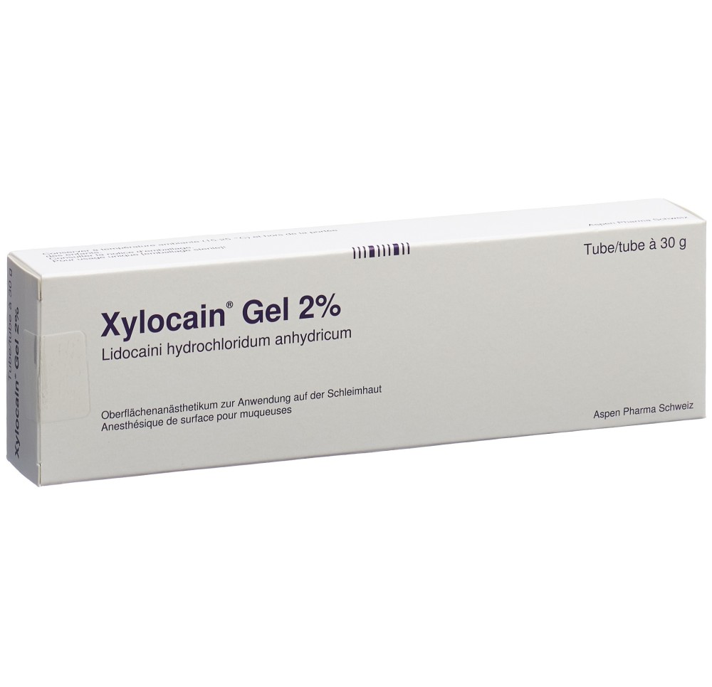 XYLOCAIN gel 2 % tb 30 g XYLOCAIN gel 2 % tb 30 g
