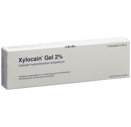 XYLOCAIN gel 2 % tb 30 g