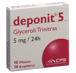 DEPONIT 5 patch mat 5 mg/24h 10 pce