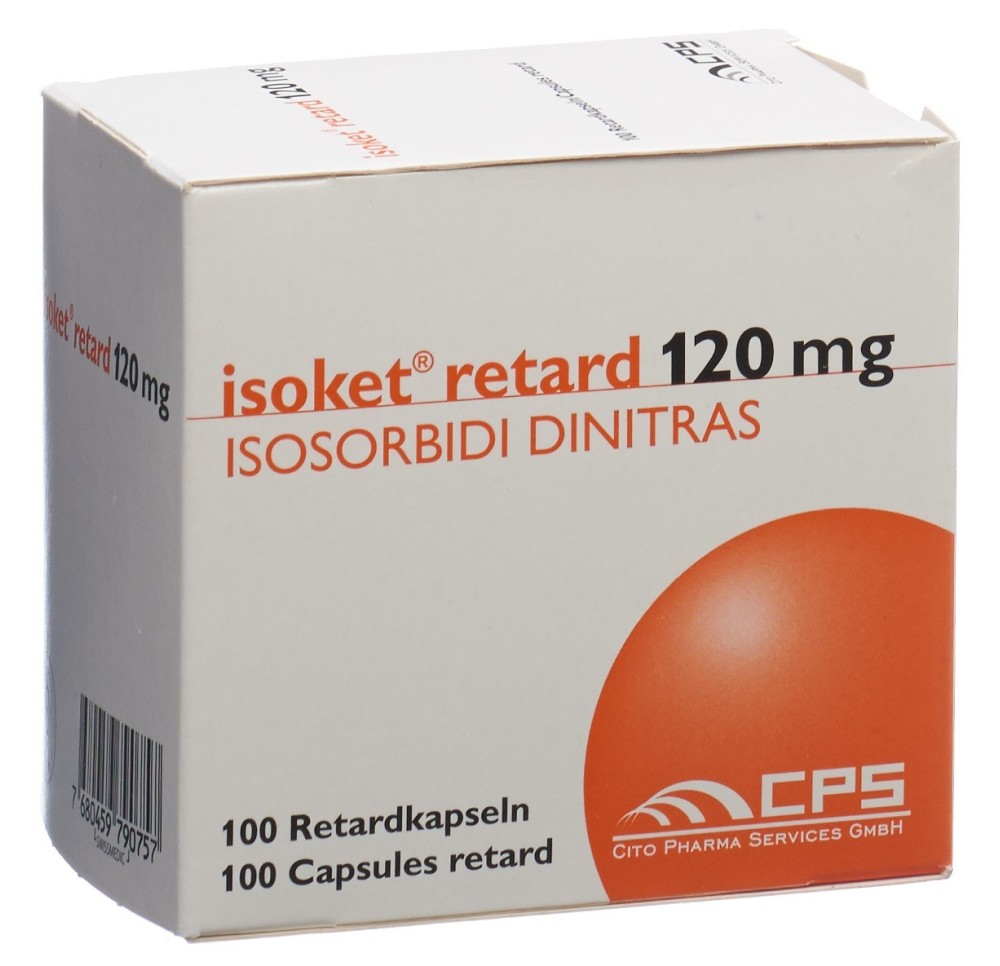 ISOKET retard caps ret 120 mg 100 pce ISOKET retard caps ret 120 mg 100 pce