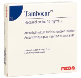 TAMBOCOR sol inj 150 mg/15ml 5 amp 15 ml
