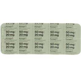 FUROSPIR Lactab 50mg/20mg 50 pce
