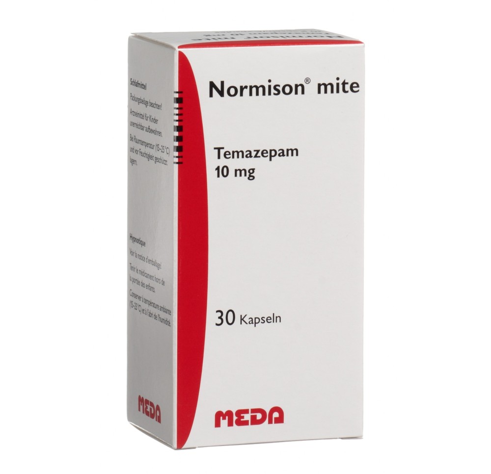 NORMISON mite caps moll 10 mg 30 pce NORMISON mite caps moll 10 mg 30 pce