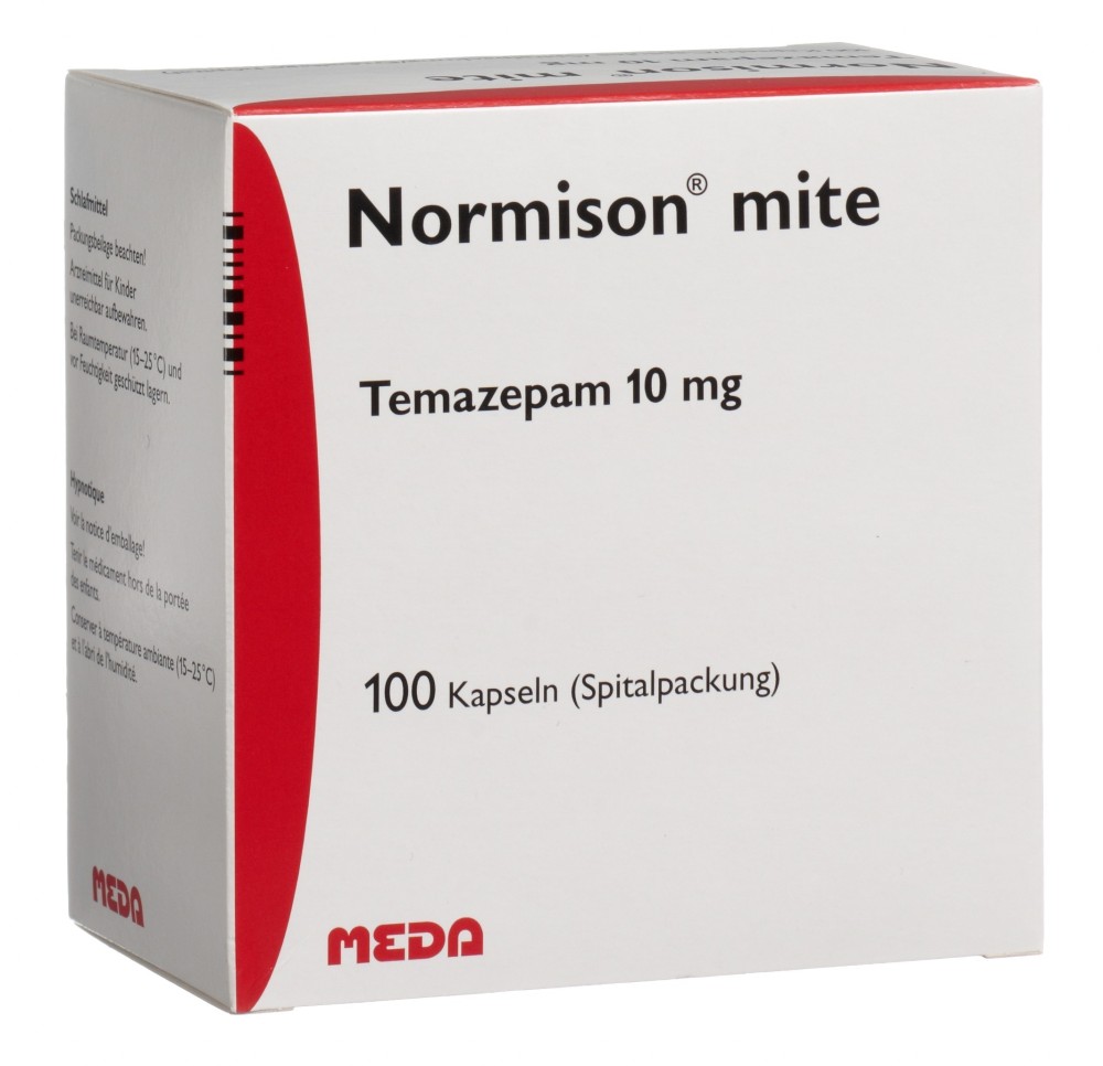 NORMISON mite caps moll 10 mg 100 pce NORMISON mite caps moll 10 mg 100 pce
