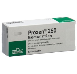 PROXEN cpr pell 250 mg 50 pce