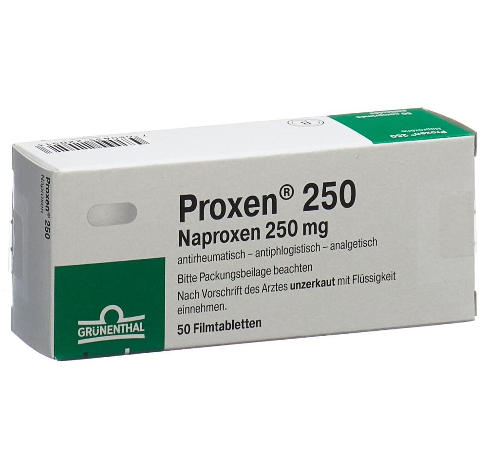PROXEN cpr pell 250 mg 50 pce PROXEN cpr pell 250 mg 50 pce