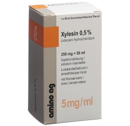 XYLESINE sol inj 250 mg/50ml a cons 50 ml
