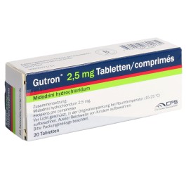 GUTRON cpr 2.5 mg 20 pce