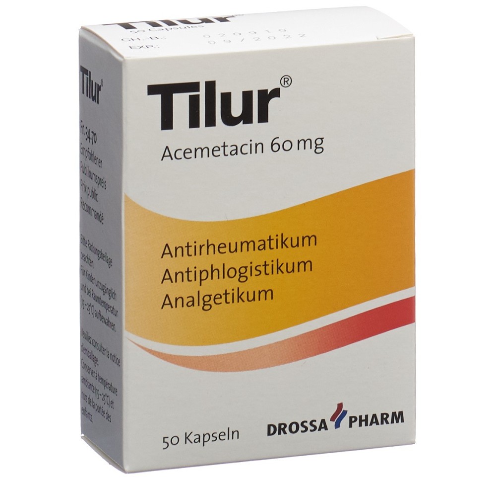 TILUR caps 60 mg 50 pce TILUR caps 60 mg 50 pce