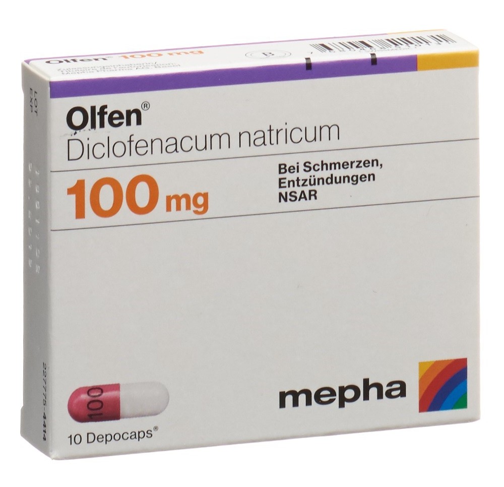 OLFEN depocaps 100 mg 10 pce OLFEN depocaps 100 mg 10 pce
