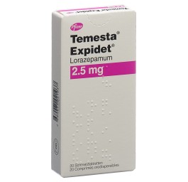TEMESTA Expidet cpr orodisp 2.5 mg 20 pce