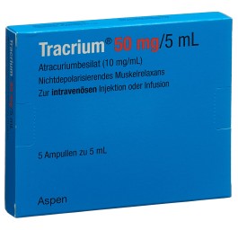 TRACRIUM sol inj 50 mg/5ml 5 amp 5 ml