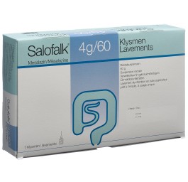 SALOFALK lavements 4 g 7 pce