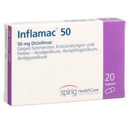 INFLAMAC caps 50 mg 20 pce