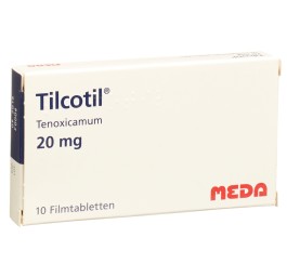 TILCOTIL cpr pell 20 mg 10 pce