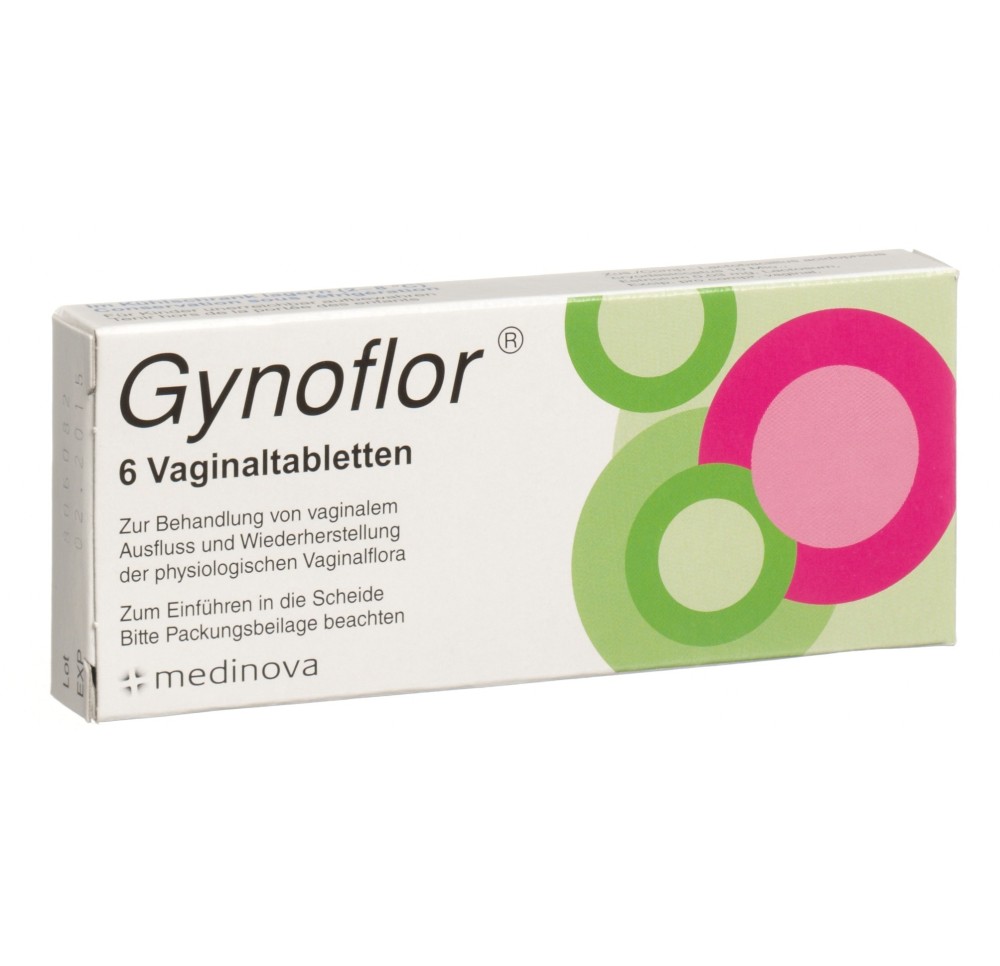 GYNOFLOR cpr vag 6 pce GYNOFLOR cpr vag 6 pce