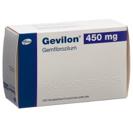 GEVILON cpr pell 450 mg 100 pce