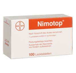 NIMOTOP cpr laqué 30 mg 100 pce