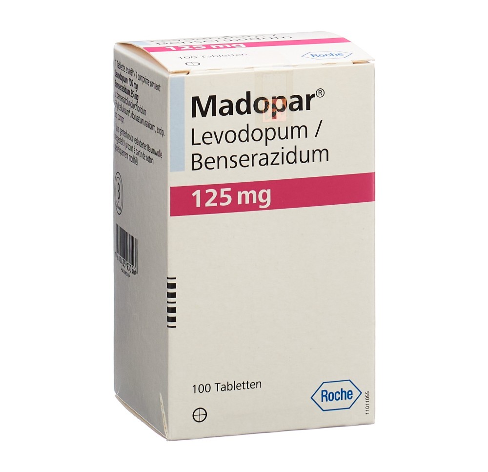 MADOPAR cpr 125 mg 100 pce MADOPAR cpr 125 mg 100 pce