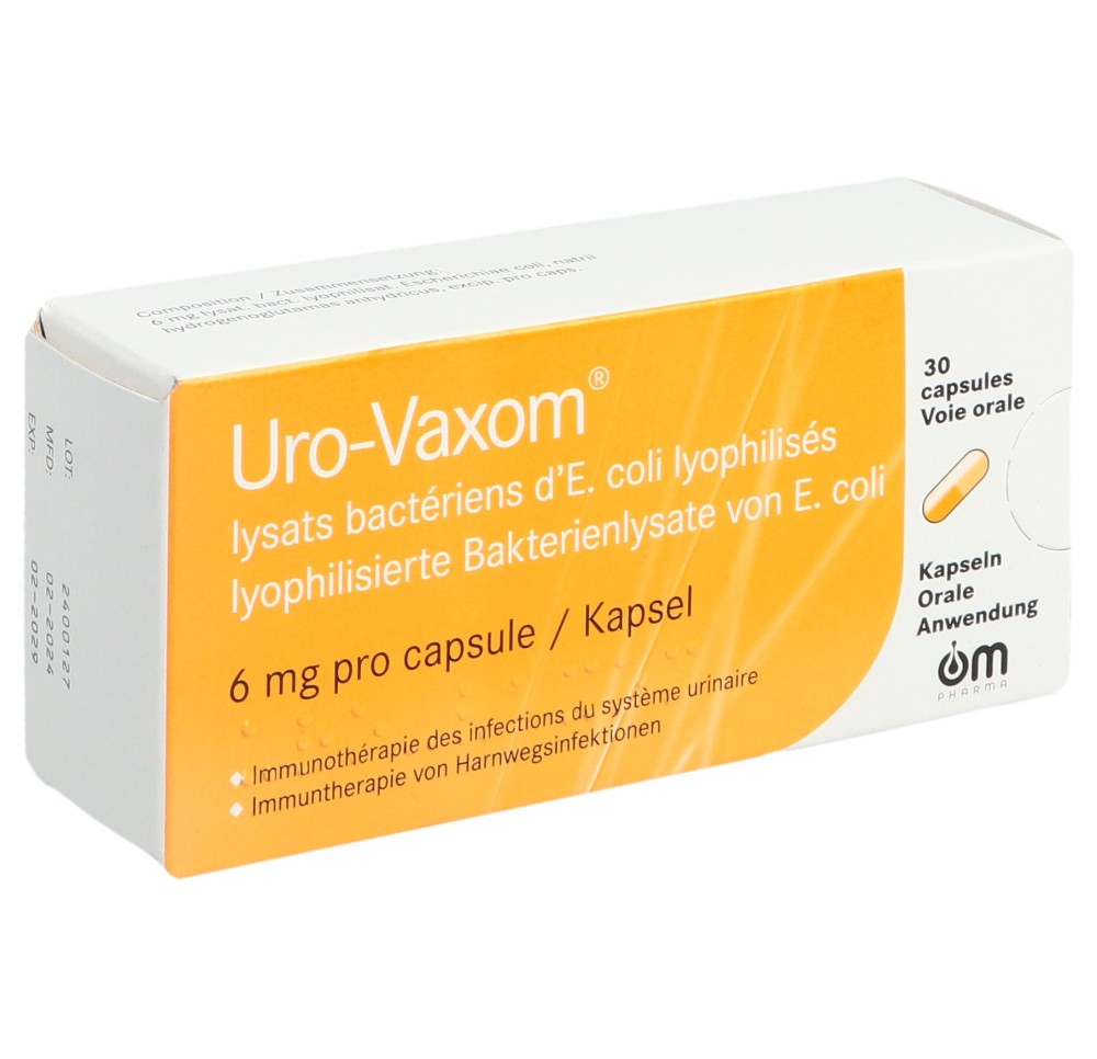 URO-VAXOM caps 30 pce URO-VAXOM caps 30 pce