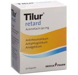 TILUR retard caps ret 90 mg 50 pce