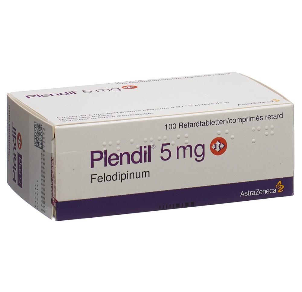 PLENDIL cpr ret 5 mg 100 pce PLENDIL cpr ret 5 mg 100 pce