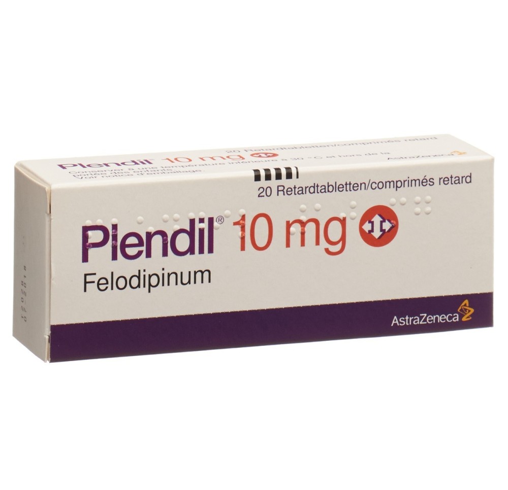 PLENDIL cpr ret 10 mg 20 pce PLENDIL cpr ret 10 mg 20 pce