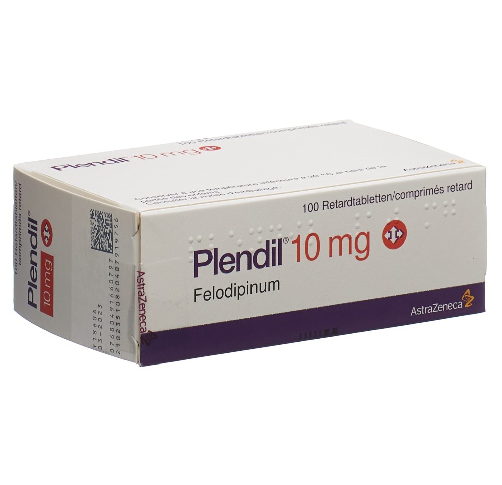 PLENDIL cpr ret 10 mg 100 pce PLENDIL cpr ret 10 mg 100 pce