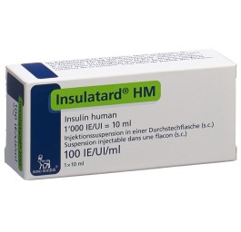 INSULINE Insulatard HM flac 10 ml