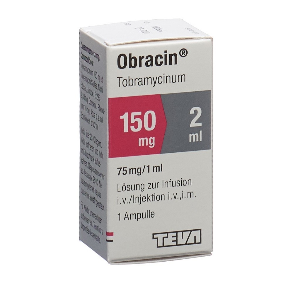 OBRACIN sol inj 150 mg/2ml flac 2 ml OBRACIN sol inj 150 mg/2ml flac 2 ml