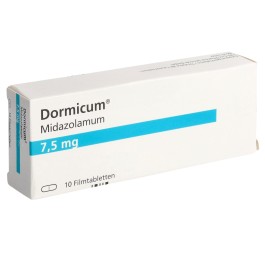 DORMICUM cpr pell 7.5 mg 10 pce