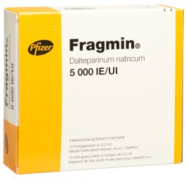 FRAGMIN sol inj 5000 UI/0.2ml 10 ser pré 0.2 ml