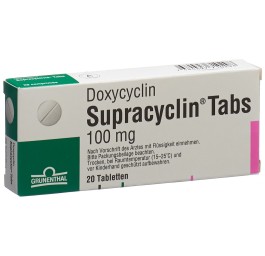 SUPRACYCLINE Tabs cpr 100 mg 20 pce