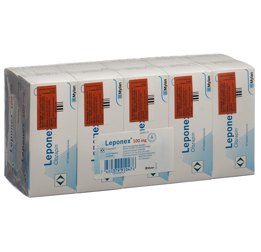 LEPONEX cpr 100 mg 500 pce LEPONEX cpr 100 mg 500 pce