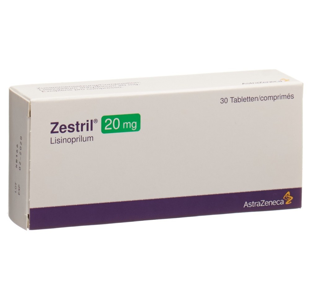 ZESTRIL cpr 20 mg 30 pce