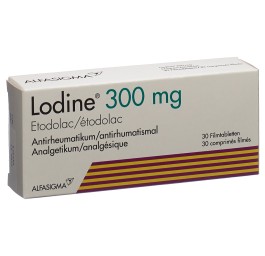 LODINE cpr pell 300 mg 30 pce