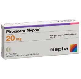 PIROXICAM Mepha cpr 20 mg 10 pce