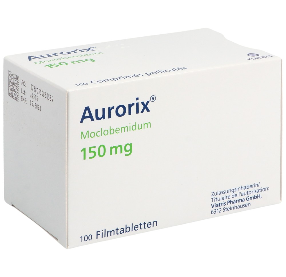AURORIX cpr pell 150 mg 100 pce AURORIX cpr pell 150 mg 100 pce