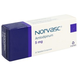 NORVASC cpr 5 mg 30 pce