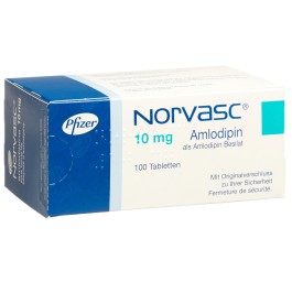 NORVASC cpr 10 mg 100 pce