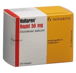 VOLTARENE Rapide drag 50 mg 200 pce